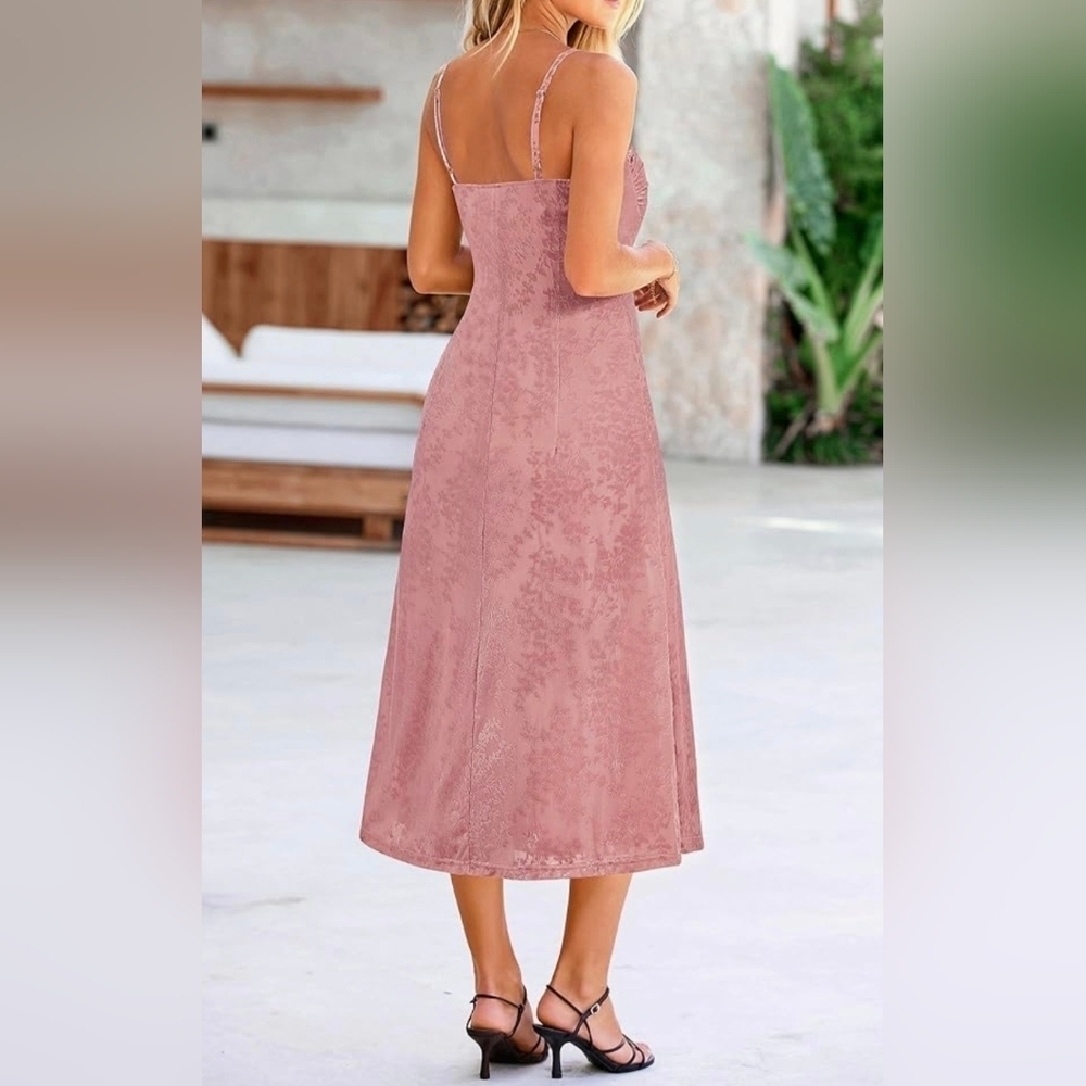 BTFBM Spaghetti Strap Midi Dress #837 NWOT - Picture 7 of 10